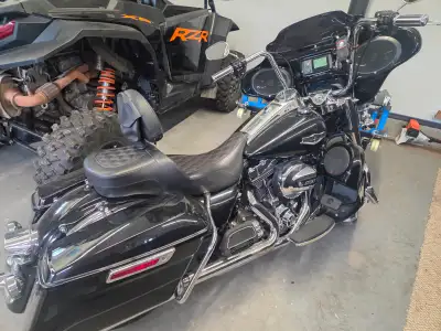 2014 Road King, 60000kms, very nice comfortable bike with lots of extras. Thinking its about time fo...