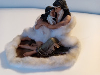 LEE BOGLE COLLECTION : "THE LOVERS" INSPIRATIONAL FIGURINE.