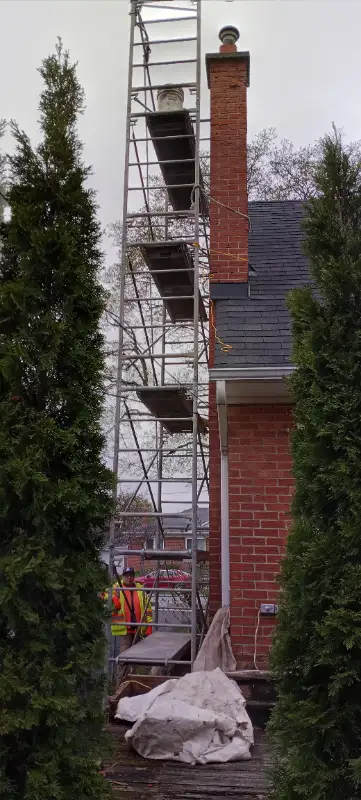 STAIRS,PARGING, TUCK POINTING, WINDOW SILL,CHIMNEY,BRICK REPAIR in Brick, Masonry & Concrete in City of Toronto - Image 9