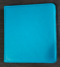 Ultra pro vivid teal binder 12 pocket trading cards pokemon