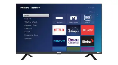 Philips Roku TV 32" HD 720p LED-LCD Smart TV, Alexa Compat, View more