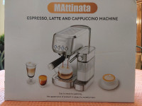 Expresso, Latteand Cappuccino machine