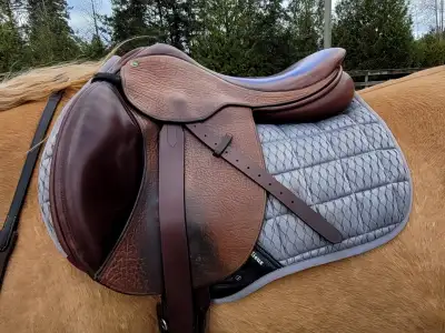 17.5" MN SR County Stabilizer XTR Jump Saddle, View more