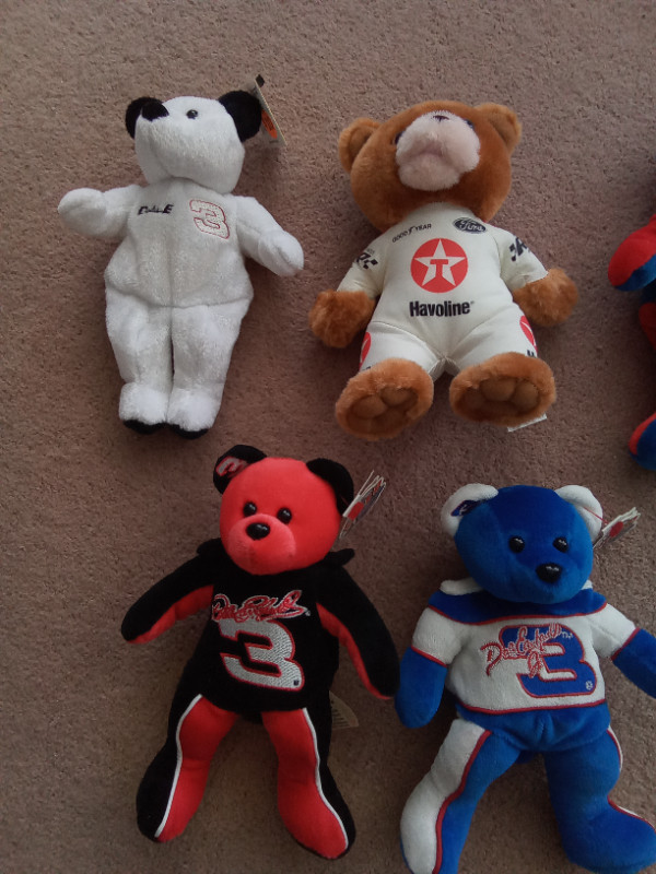 Nascar Beanie Teddy Bears in Arts & Collectibles in Kingston - Image 3