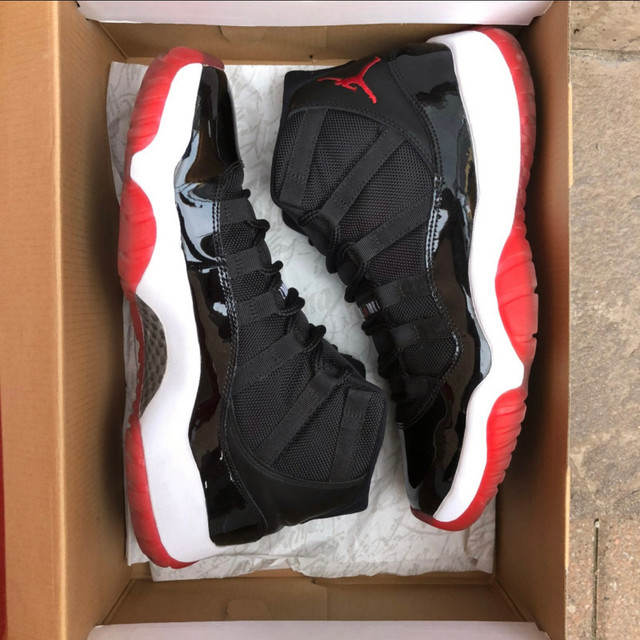 Air Jordan 11 Retro • Playoffs aka Bred • size 9.5 in Men's Shoes in City of Toronto