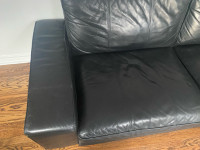 Leather sofa 3 seats