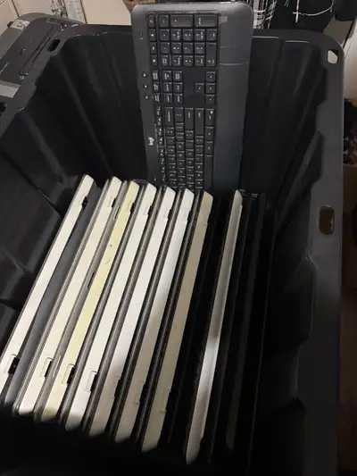 $10 each wireless keyboard logitech, no usb receiver and no m, View more
