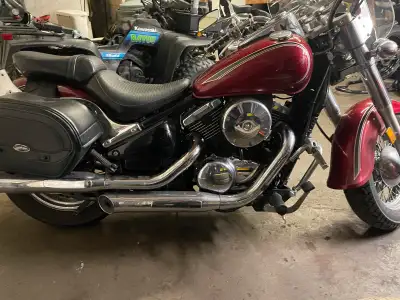 For sale 2002 Kawasaki Vulcan 800 in very good condition. Asking $3,500 safety or $3,000 as is. TRAD...