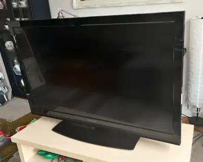 Lightly used, large Insignia TV with 42” screen, HDMI and RCA (VCR/DVD) inputs so you can use older...