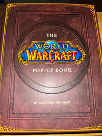WORLD of WARCRAFT Pop-Up BOOK Amazing $80 Retail Showcase 320