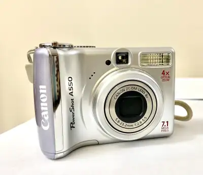 Canon PowerShot A550, View more