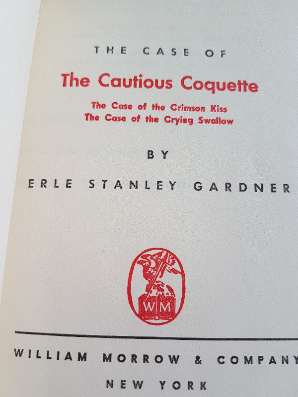 Perry Mason "THE CASE OF THE CAUTIOUS COQUETTE" by Erle Stanl in Arts & Collectibles in Mississauga / Peel Region - Image 2