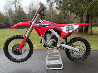 2023 Honda CRF250R. Plus 60 rider. Was unable to ride it much due to medical reasons. Estimate total...