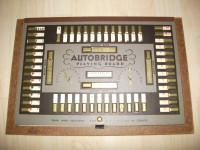 Vintage Charles H. Goren Auto Bridge Play Game Board