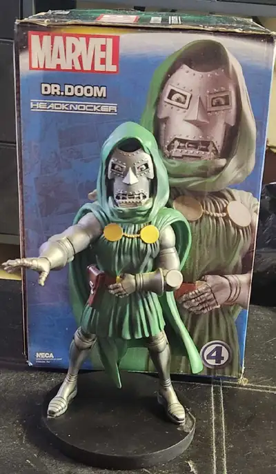 NECA 2008 Dr. Doom Bobblehead with Box, View more