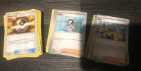 Lot de 145 cartes neuves Pokémon traîners