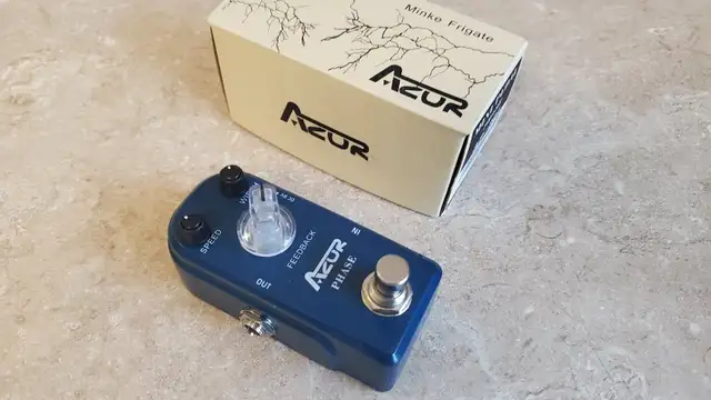 Azor Mini Phaser Pedal, brand new with original box. in Amps & Pedals in St. Catharines - Image 3