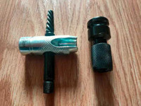 Grease Fitting Tool and 1/2" to 1/4" Hex Adaptor