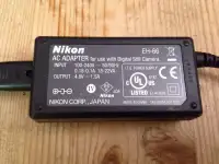 Nikon EH-66 camera AC Adapter charger  AC Adaptateur Chargeur