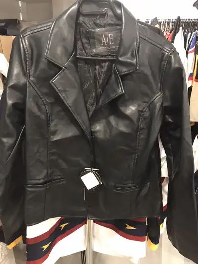 NWT Armani Exchange Leather Emporium WOMEN’s Jacket, View more