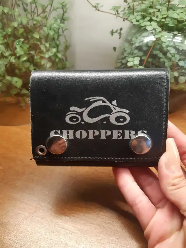 mens genuine leather "choppers" biker wallet in Men's in Calgary - Image 10