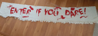 banner 'Enter if You Dare'