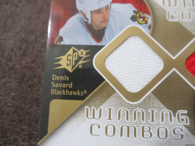Carte hockey Card Denis Savard et Martin Havlat WC-SH in Arts & Collectibles in Gatineau - Image 7