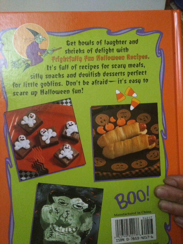 Halloween Book: Halloween Recipes Frightfully Fun recipes in Other in Cambridge - Image 2