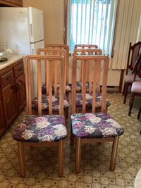 Wood Dining Chairs (set of 6 or sold individually)