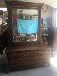 Antique Ornate Dresser