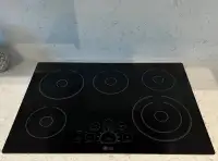 LG Electric Cooktop 30”