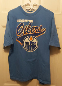 1992 Edmonton Oilers Waves t shirt