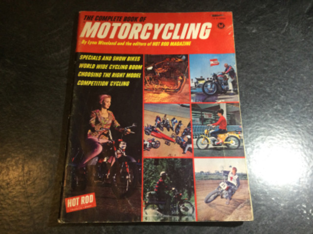 Hot Rod Book of Motorcycling 1964 Hodaka Bultaco Montesa Ducati in Non-fiction in Parksville / Qualicum Beach