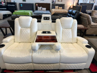 BRAND NEW !! DUAL POWER RECLINING SOFA SET $3499 ONLY