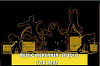 **** FREE RENT - MUSIC REHEARSAL STUDIO, Play 24/7, Free Parking