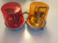 Flashing beacon light Red and Yellow Edwards Signal 120 volt  