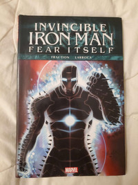 Invincible Iron Man: Fear Itself Hardcover Graphic Novel