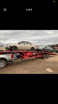 Towing - hauling services 
