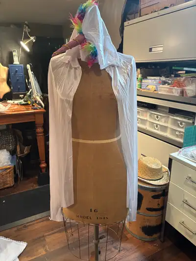 Unicorn hooded cape Halloween costume, View more