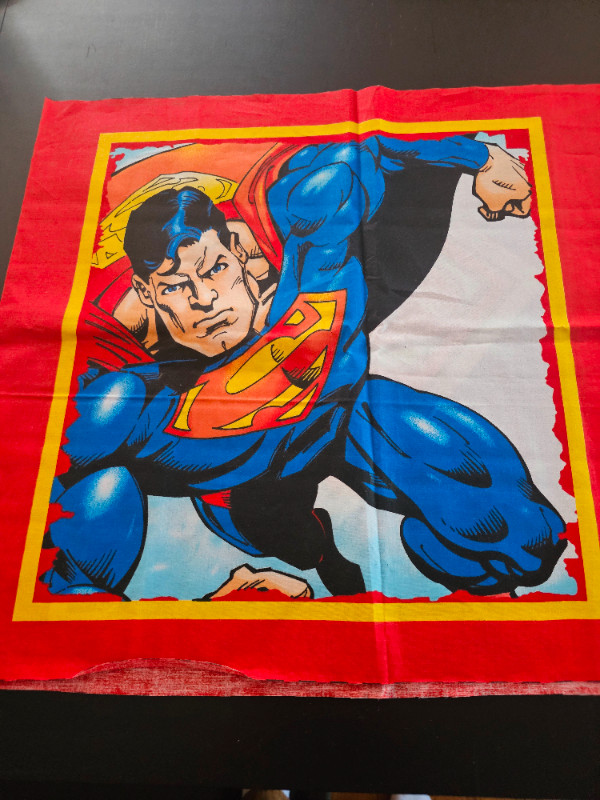 Licenced Superman pillow panel in Hobbies & Crafts in City of Halifax