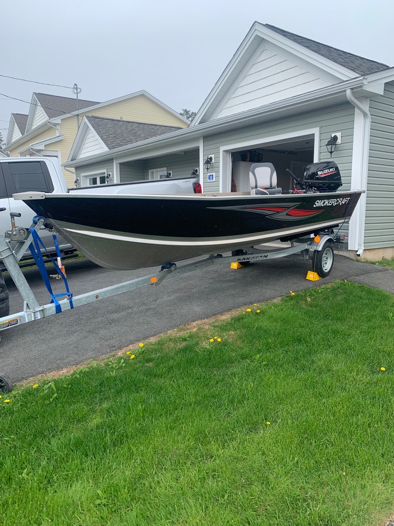 Boat, motor, and trailer Powerboats & Motorboats Bedford Kijiji