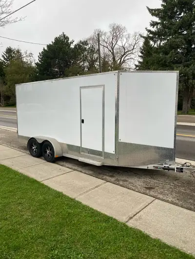 Upgrading the size of trailer. Reason for sale. Bought brand new in 2025. Only owner. All aluminum.c...