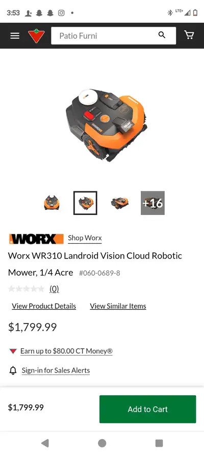 Brand New in Box - Robotic Lawn Mower, View more
