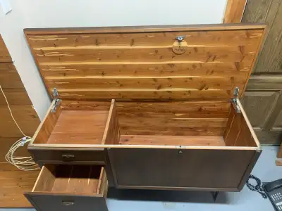 Walnut Cedar Hutch , View more