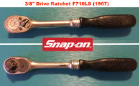 Vintage Snap-on 3/8" Drive Ratchet F710LS (1967)