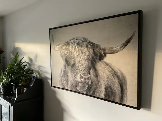 Highland Cow Wall Art - Set of 2 large prints in Home Décor & Accents in Trenton - Image 4