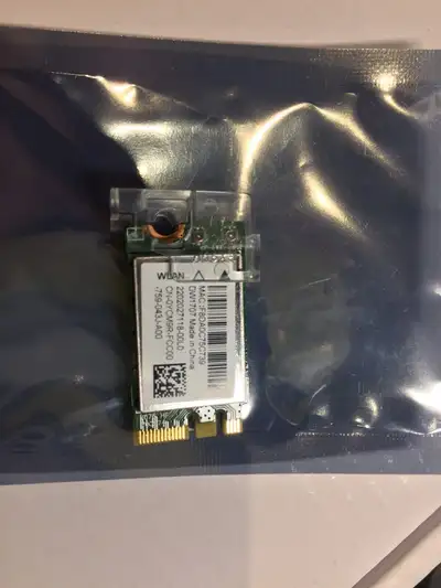 In perfect condition Wifi + Bluetooth mini PCI-E card