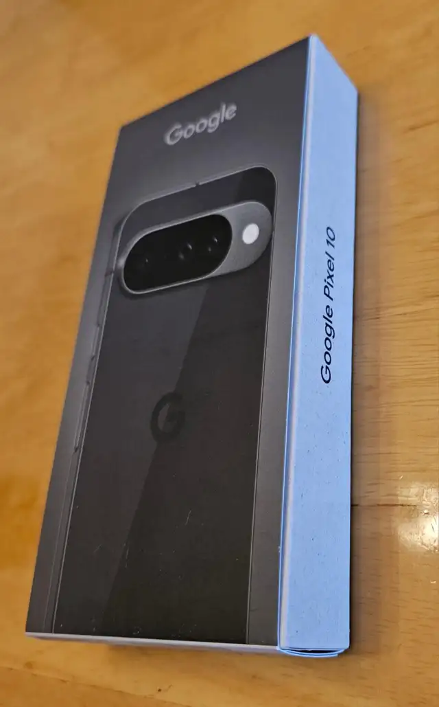 Google Pixel 10 128GB Unlocked, Brand New Sealed Box(Obsidian) in Cell Phones in Markham / York Region - Image 3
