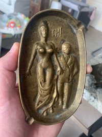 Vintage Ashtray - Great Detail & Heavy