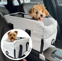 Dog Car Seats for Small Dogs - Console Dog Car Seat. Travel Bags